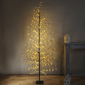 Светодиодное дерево Madison 180 см, 320 теплых белых LED ламп, IP44 Koopman фото 1