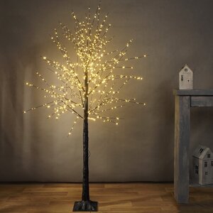 Светодиодное дерево Вейрфилд 180 см, 840 теплых белых LED ламп, IP44 Koopman фото 1