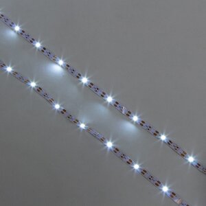 Светодиодная лента на батарейках Shine 1 м, 30 холодных белых LED ламп, на липучке, IP20 Koopman фото 2