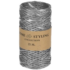 Декоративный шнур Classic Металлик 25 м армированный серебряный Koopman фото 2