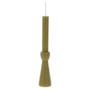 Декоративная свеча Manuel 25 см оливковая Koopman фото 4