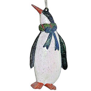 Елочная игрушка "Пингвин Праздничный", подвеска Царь Елка фото 2