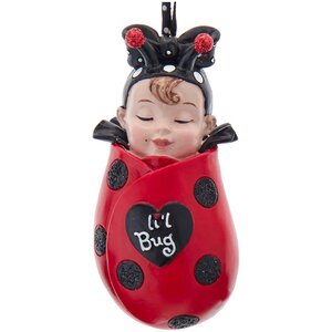 Елочная игрушка Малютка Линда - Lil Bug 9 см, подвеска Kurts Adler фото 2