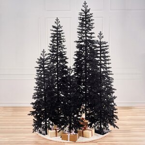 Искусственная стройная черная елка Тикко 255 см, ЛИТАЯ 100% Max Christmas фото 1