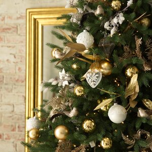 Искусственная елка с лампочками Версальская 270 см, 740 теплых белых ламп, ЛИТАЯ 100% Max Christmas фото 3