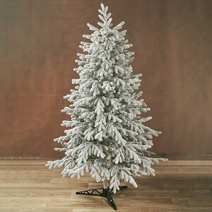 Искусственная елка Уральская заснеженная 210 см, ЛИТАЯ 100% Max Christmas фото 2