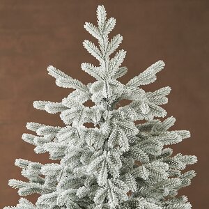 Искусственная елка Уральская заснеженная 210 см, ЛИТАЯ 100% Max Christmas фото 3