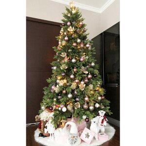 Искусственная елка Венская 220 см, ЛИТАЯ + ПВХ Max Christmas фото 4