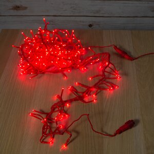 Электрогирлянда Фейерверк Cluster Lights 200 красных микроламп 2 м, красный ПВХ, соединяемая, IP20 Snowhouse фото 2