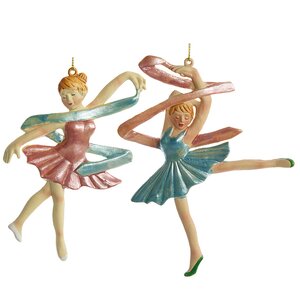 Елочная игрушка Балерина 12 см, подвеска Царь Елка фото 1