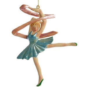 Елочная игрушка Балерина 12 см, подвеска Царь Елка фото 3