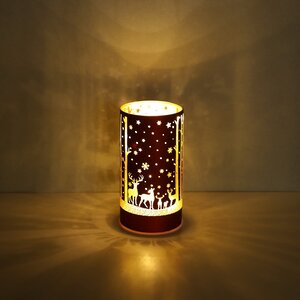 Декоративный светильник Redwood Deers 15 см, теплые белые LED лампы, на батарейках Peha фото 3