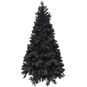 Черная искусственная елка Одри Black 120 см, ЛИТАЯ + ПВХ GREEN TREES фото 1