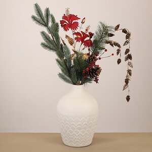 Искусственная ветка Hibiscus Chiara 68 см красная EDG фото 7