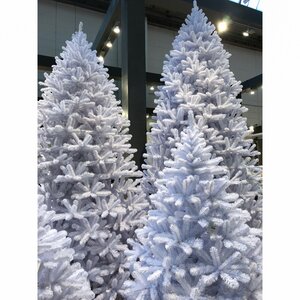 Искусственная белая елка Исландская белоснежная 215 см, ПВХ Triumph Tree фото 3