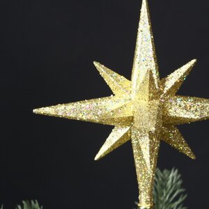 Елочная верхушка Estrella de Diamante 22 см золотая Kurts Adler фото 2