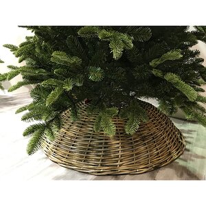 Плетеная корзина для елки Нордик 87*21 см светлое дерево National Tree Company фото 4