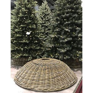 Плетеная корзина для елки Нордик 87*21 см светлое дерево National Tree Company фото 3