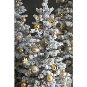 Искусственная елка Королева Тянь Шаня заснеженная 180 см, ЛИТАЯ 100% Max Christmas фото 3