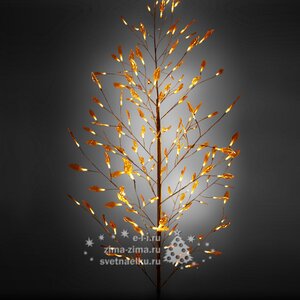Светодиодное дерево "Золотая осень", 180 см, 160 LED, 24V, для помещений, оранжевые лампы BEAUTY LED фото 1