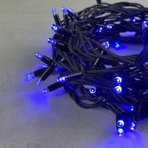 Уличная гирлянда Legoled 100 синих LED, 10 м, черный КАУЧУК, соединяемая, IP65 BEAUTY LED фото 3