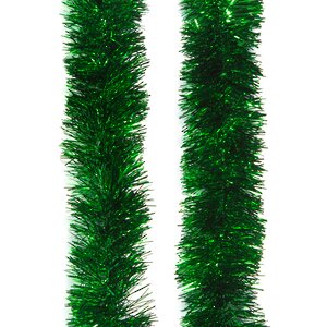 Мишура Праздничная 2 м*70 мм зеленая MOROZCO фото 1
