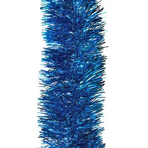 Мишура Праздничная 2 м*70 мм голубая MOROZCO фото 1