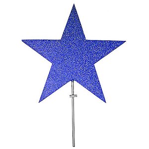 Макушка Звезда 40 см синяя, пеноплекс МанузинЪ фото 1