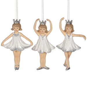 Елочная игрушка Юная балерина-принцесса Эми 13 см, подвеска Goodwill фото 2