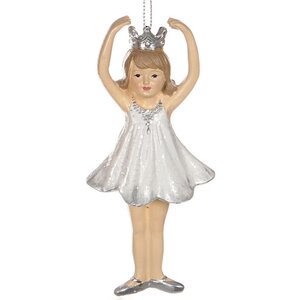 Елочная игрушка Юная балерина-принцесса Лира 13 см, подвеска Goodwill фото 1