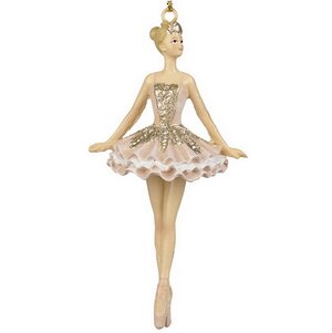 Елочная игрушка Балерина Чарманди - Изящное Па 12 см, подвеска Goodwill фото 1