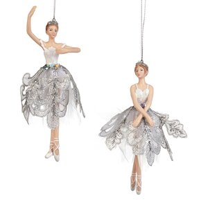 Елочная игрушка Балерина Вайолет - Prima Radieuse 17 см, подвеска Goodwill фото 2
