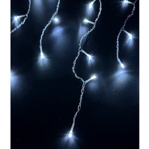 Светодиодная гирлянда Бахрома 25*0.5 м, 1000 холодных белых LED ламп, IP44 Snowhouse фото 2