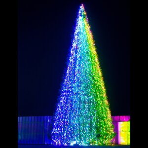 Новогоднее освещение Хамелеон RGB для елки 29 м GREEN TREES фото 1