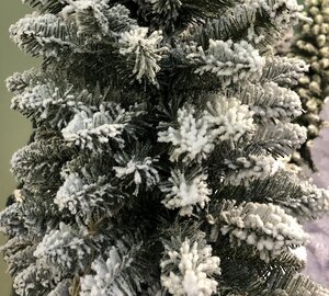 Искусственная елка Pensil Pine заснеженная 240 cм, ПВХ Winter Deco фото 6
