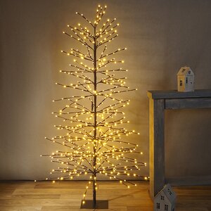 Светодиодное дерево Гранвиль 180 см, 600 теплых белых LED ламп, IP44 Peha фото 1