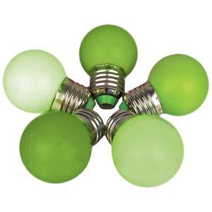 Лампа для Белт Лайт LED зеленая, 45 мм, Е27, 1 Вт Rich Led фото 1