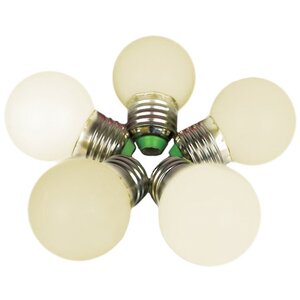 Лампа для Белт Лайт LED теплая белая, 45 мм, Е27, 2 Вт Rich Led фото 1