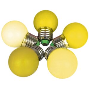 Лампа для Белт Лайт LED желтая, 45 мм, Е27, 1 Вт Rich Led фото 1