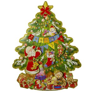 Панно Рождественская елка 54 см  Царь Елка фото 1