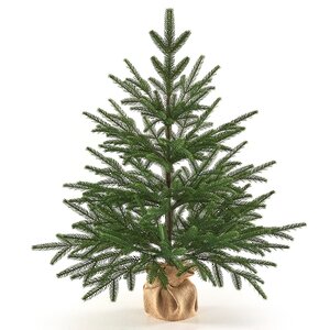 Настольная елка в мешочке Семирамида 90 см, ЛИТАЯ 100% Max Christmas фото 1