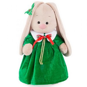 Мягкая игрушка Зайка Ми в рождественском платье 25 см коллекция Город Budi Basa фото 1