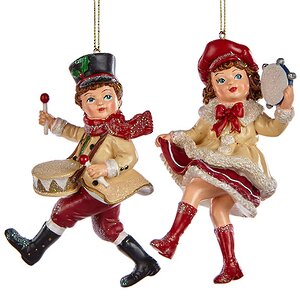 Елочная игрушка Малыши на Рождественском Марше - Девочка 12 см, подвеска Goodwill фото 2
