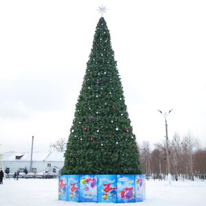 Уличная елка Уральская 24 м каркасная, ЛЕСКА GREEN TREES фото 1