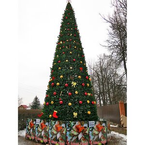 Уличная елка Winter Decoration 7.5 м каркасная, ПВХ МанузинЪ фото 1