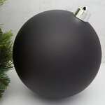 Пластиковый шар Sonder 30 см черный матовый