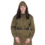 Взрослая военная форма Солдаточка, 40-42 размер