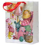 Подарочный пакет Christmas Bears: Teddy and Granny 72*50 см