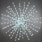 Светодиодное украшение Полярная Звезда: Snowfall 100 см, 280 холодных белых LED ламп, IP20