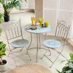 Комплект садовой мебели Лионель: 1 стол + 2 стула